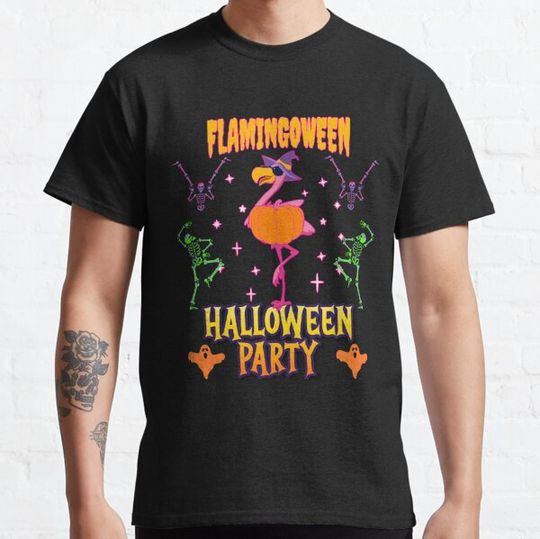 Discover Flamingoween T-shirts