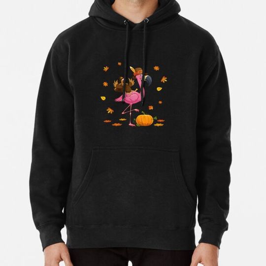 Discover Flamingo Thanksgiving Pumpkin Halloween Hoodies