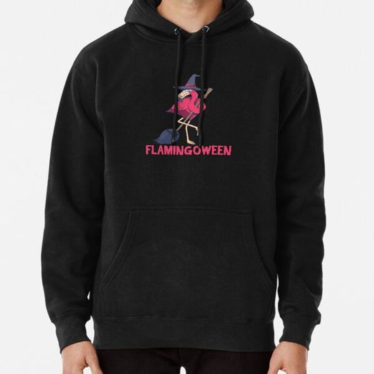 Discover Flamingoween Flamingo Spooky Halloween Gift Hoodies