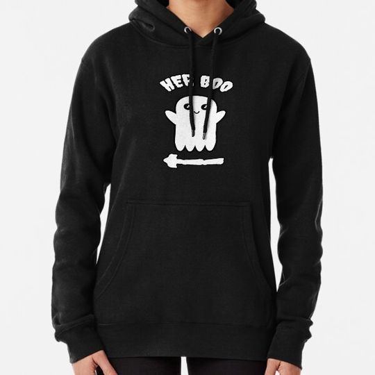 Discover His Boo Her Boo Matching Couples Design - Halloween Ghost Hoodies