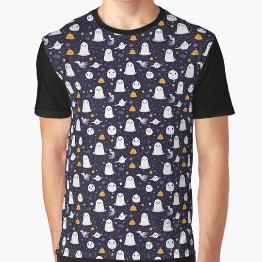 Discover Cute Halloween Ghosts T-shirts