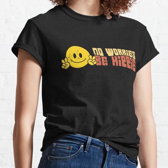 Discover PEACE SIGN LOVE 60s 70s Hippie Halloween Costume T-shirts