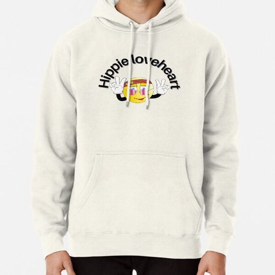 Discover Hippie loveheart Hoodies