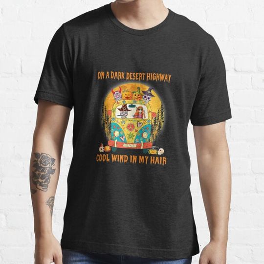 Discover Hippie Riding Brooms Halloween T-shirts
