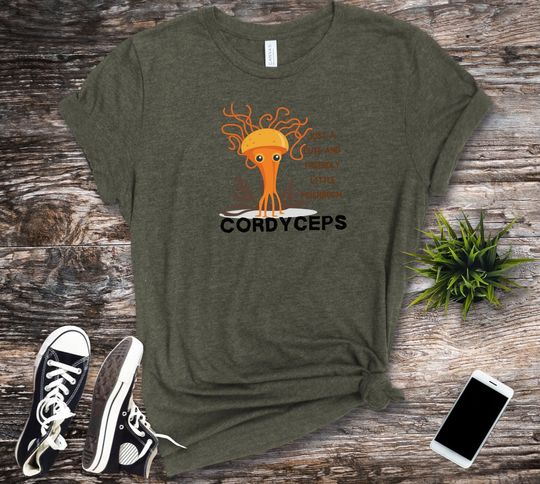 Discover Cordycep Mushroom Halloween T-Shirt
