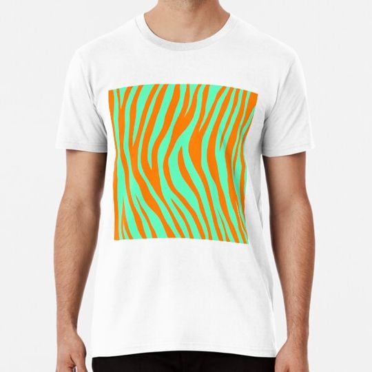 Discover Minimalist Halloween Pumpkin Inspired Stripes: Orange and Green T-shirts