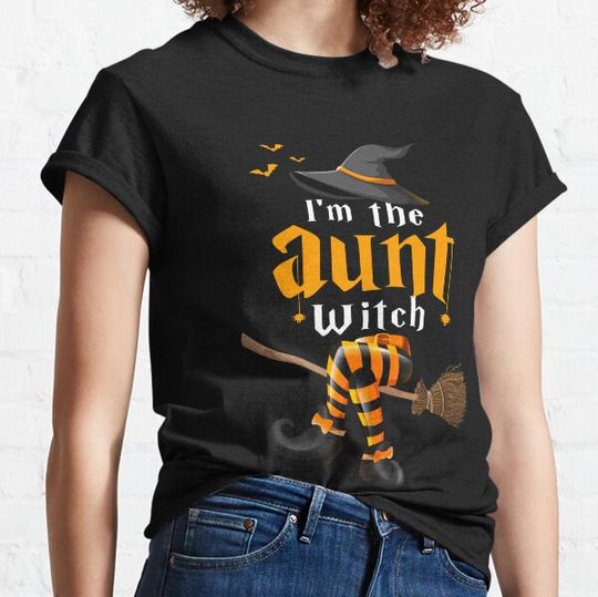 Discover I’m The Aunt Witch Halloween Costume T-shirts