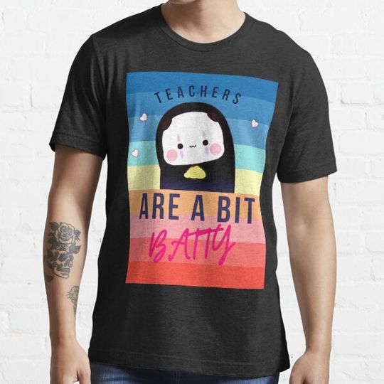 Discover The Best Cute Teachers are a bit batty T-shirts