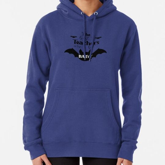 Discover The Best Teachers are a Bit Batty Bats Halloween Crewneck Sweatshirt Hoodies