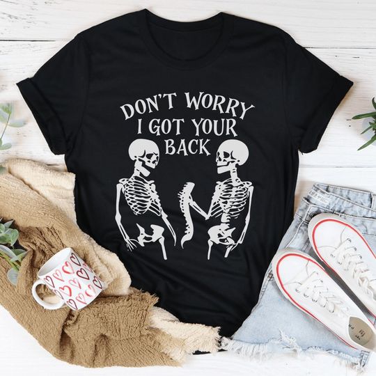Discover Got Your Back Funny Halloween T-Shirt