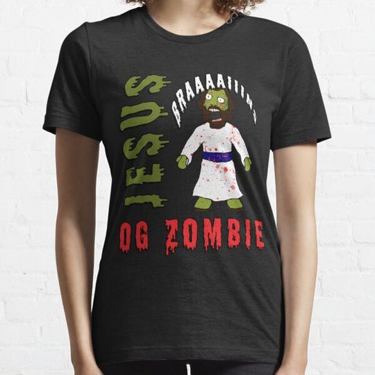 Discover Creepy Zombie Jesus wants BRAINS!  Funny Horror creepy zombie jesus brains atheist agnostic humor gift idea T-shirts