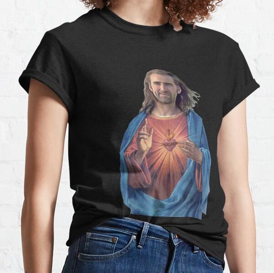 Discover Nicolas Cage Stage Name Actor Filmmaker Coppola Received Many Awards  Is Jesus  Cute Fan T-shirts