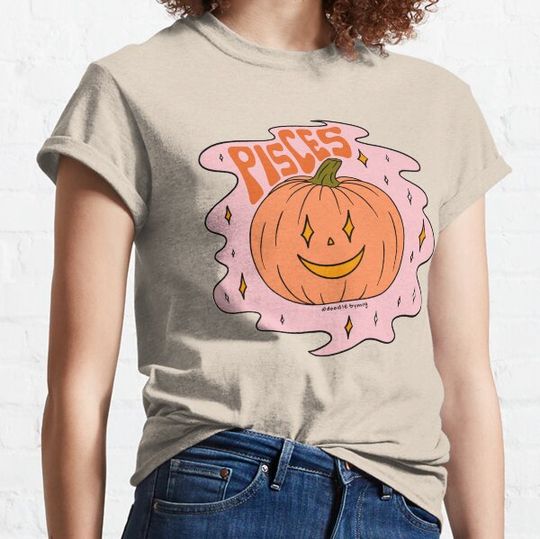 Discover Pisces Jack O Lantern T-shirts