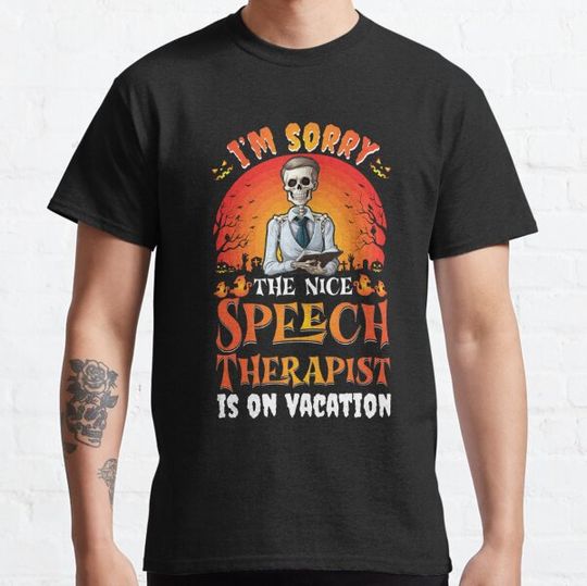 Discover The Nice Speech Therapist Halloween T-shirts