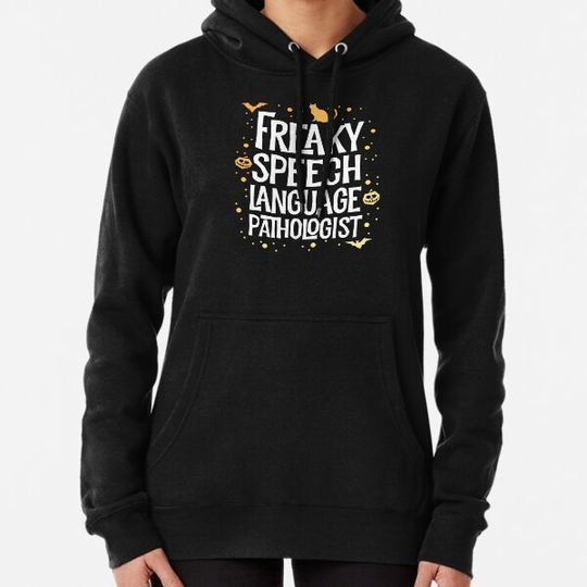 Discover Freaky Speech Language Pathologist T-Shirt Halloween SLP Hoodies