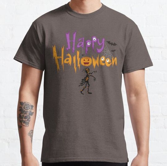 Discover Happy Halloween -Time For Resurrection,The Spirit Will Rise-Funny Halloween T-shirts