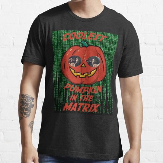 Discover Coolest Pumpkin in the Matrix T-shirts