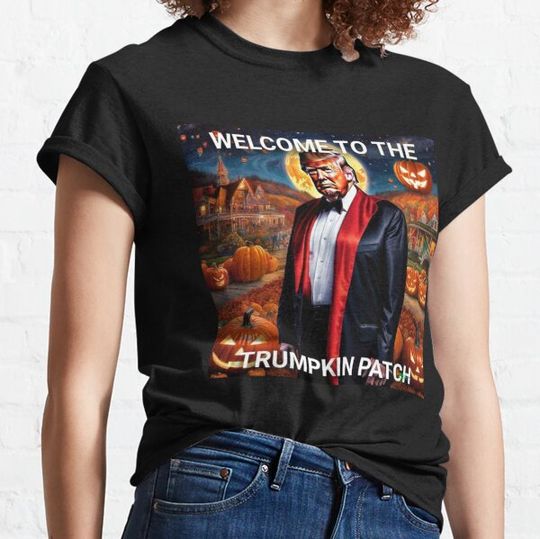 Discover Trump Halloween Pumpkin Patch T-shirts