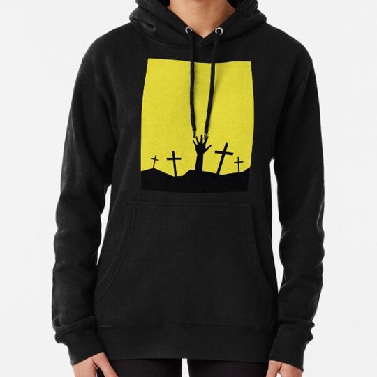 Discover Zombie resurrection minimalistic art Hoodies