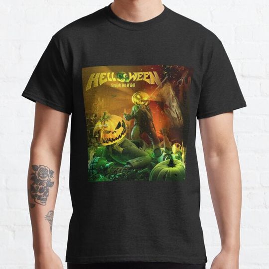 Discover Straight out of hell helloween T-shirts