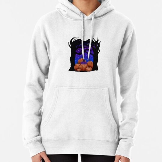 Discover Spooky Pumpkin Cat Hoodies