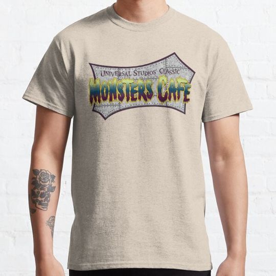 Discover Classic Monsters Cafe T-shirts