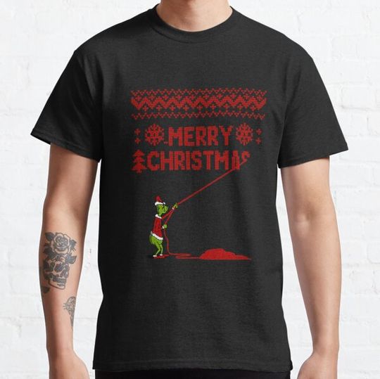 Discover Merry Christmas funny character Gift Halloween Day, Thanksgiving, Christmas Day T-shirts