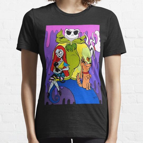 Discover The funny character Nightmare Before Christmas Mashup T-shirts
