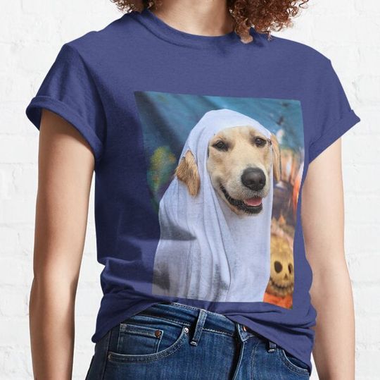 Discover Golden retriever Halloween ghost costume T-shirts