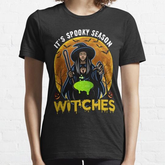 Discover It's Spooky Season Witches Happy Halloween T-shirts