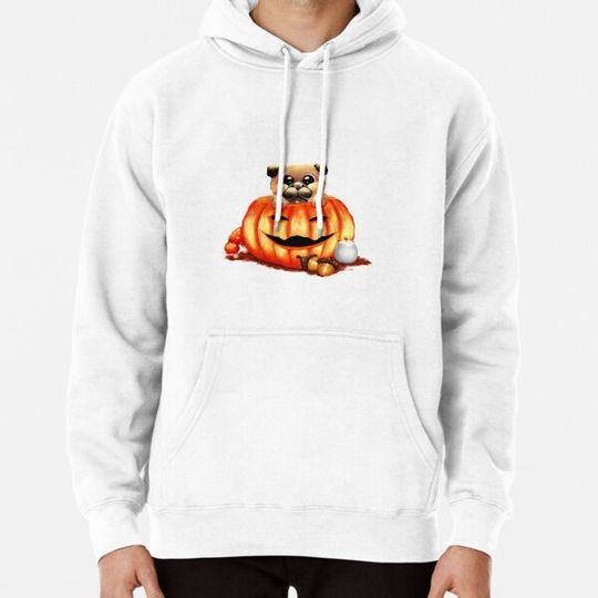 Discover Pug Halloween themed Hoodies