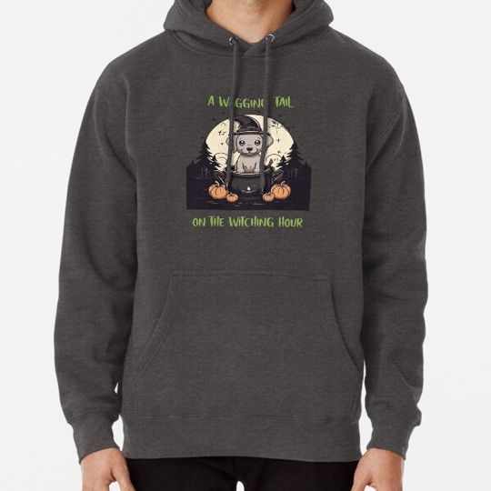 Discover Funny Fall Halloween Witch Labrador Dog Lover Hoodies