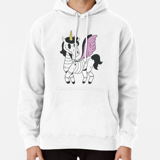 Discover UNICORN SKELETON HALLOWEEN Hoodies