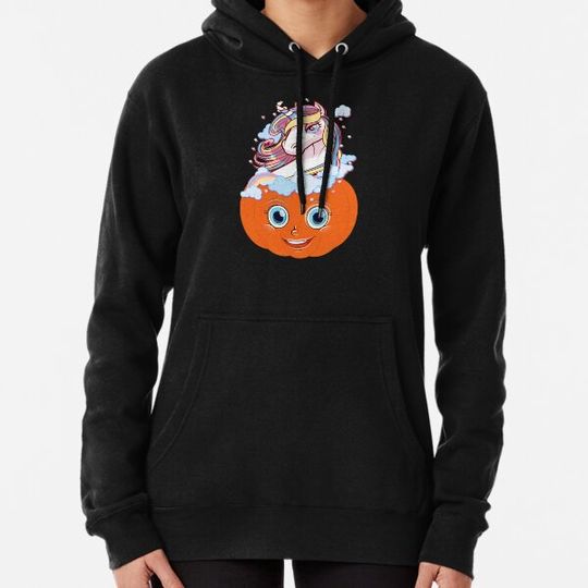 Discover Cute Unicorn Pumpkin Halloween Hoodies