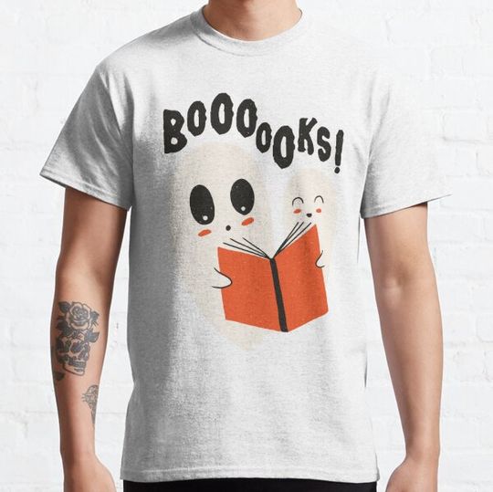 Discover Ghost Books Halloween T-shirts