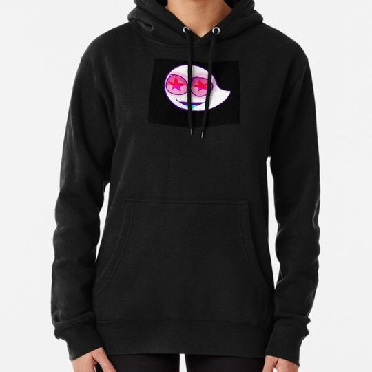 Discover Cute Ghost with Pink Eyes <3 Hoodies