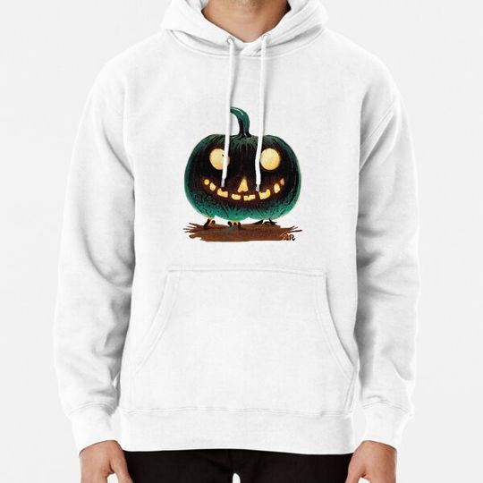 Discover halloween scary evil pumpkin funny pumpkin head Hoodies