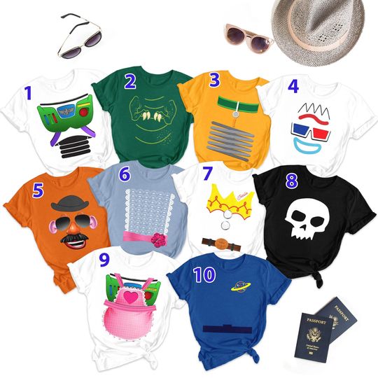 Discover Family Toy Costume Matching Shirt