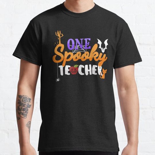 Discover One Spooky Teacher - Halloween T-shirts