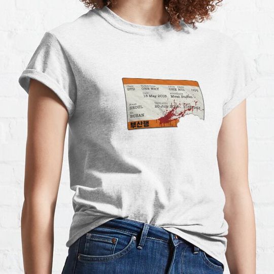 Discover Train to Busan Ticket T-shirts
