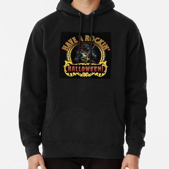 Discover Rockin' Halloween! Zombie Rock Hoodies