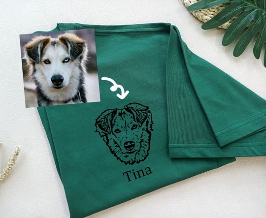 Discover Custom Pet Shirt Pet Photo Name Custom Dog Shirt