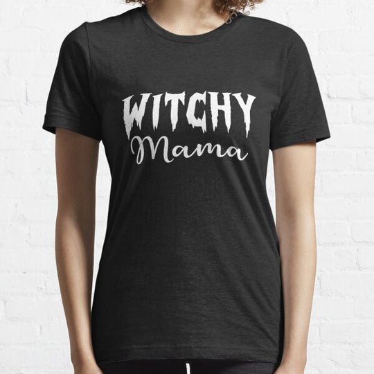 Discover Witch Witchy Mama Funny Halloween Costume Party Gift T-shirts