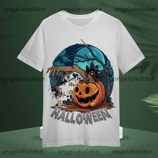 Discover Custom Halloween Pumpkin T-Shirt - Long Sleeve Tees and Hoodies