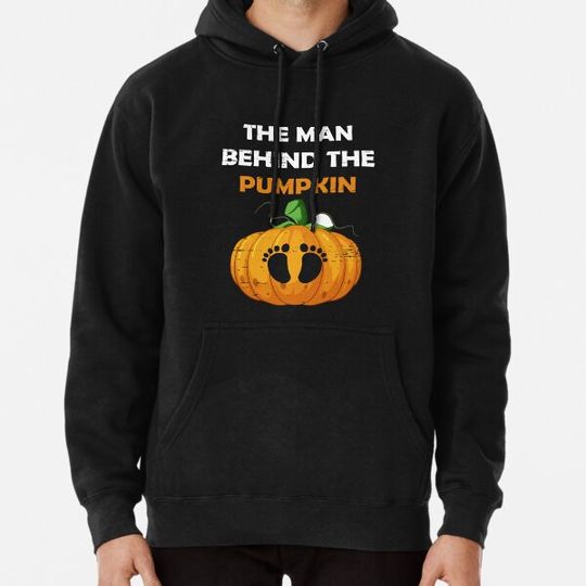 Discover The Man Behind The Pumpkin Pregnant Halloween Costume Hoodies