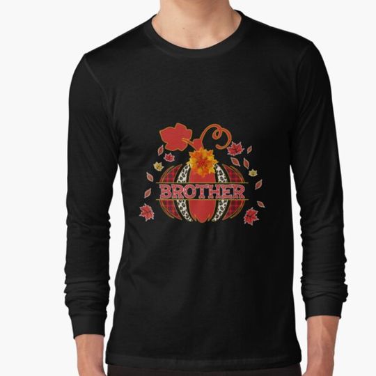 Discover Brother Pumpkin Leopard Print Sunflower Grandma Buffalo T-shirts