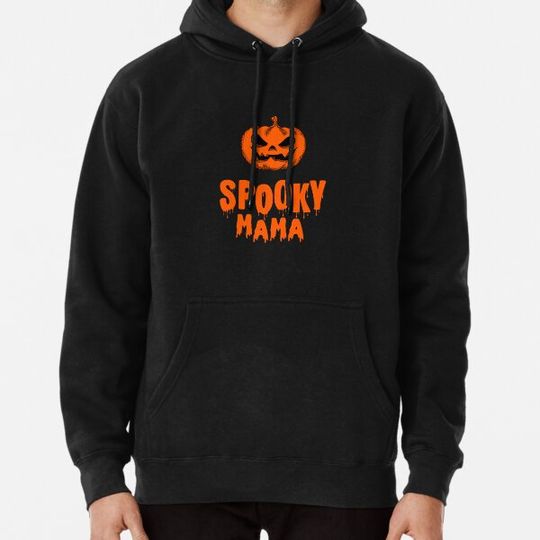 Discover Spooky Mama Mother's Gift Pumpkin Mother's Day Hoodies