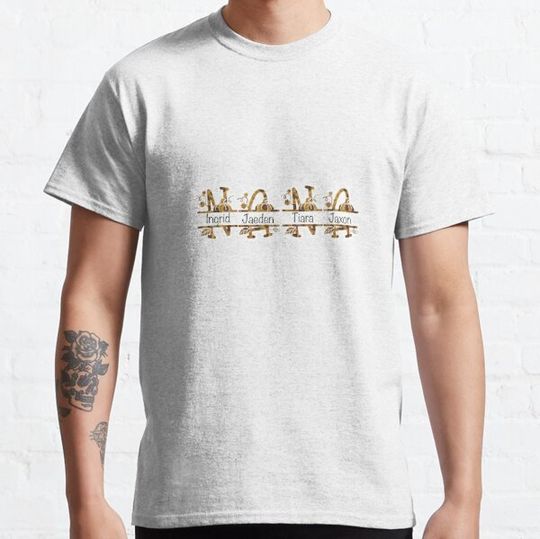 Discover Personalized Nana monogram T-shirts