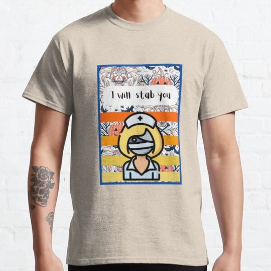 Discover Funny Spooky Nurse Svg T-shirts
