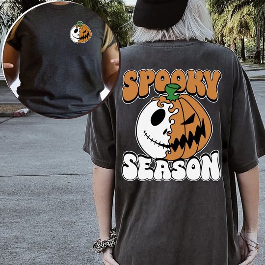 Discover Halloween Pumpkin Shirt - Spooky Season Apparel
